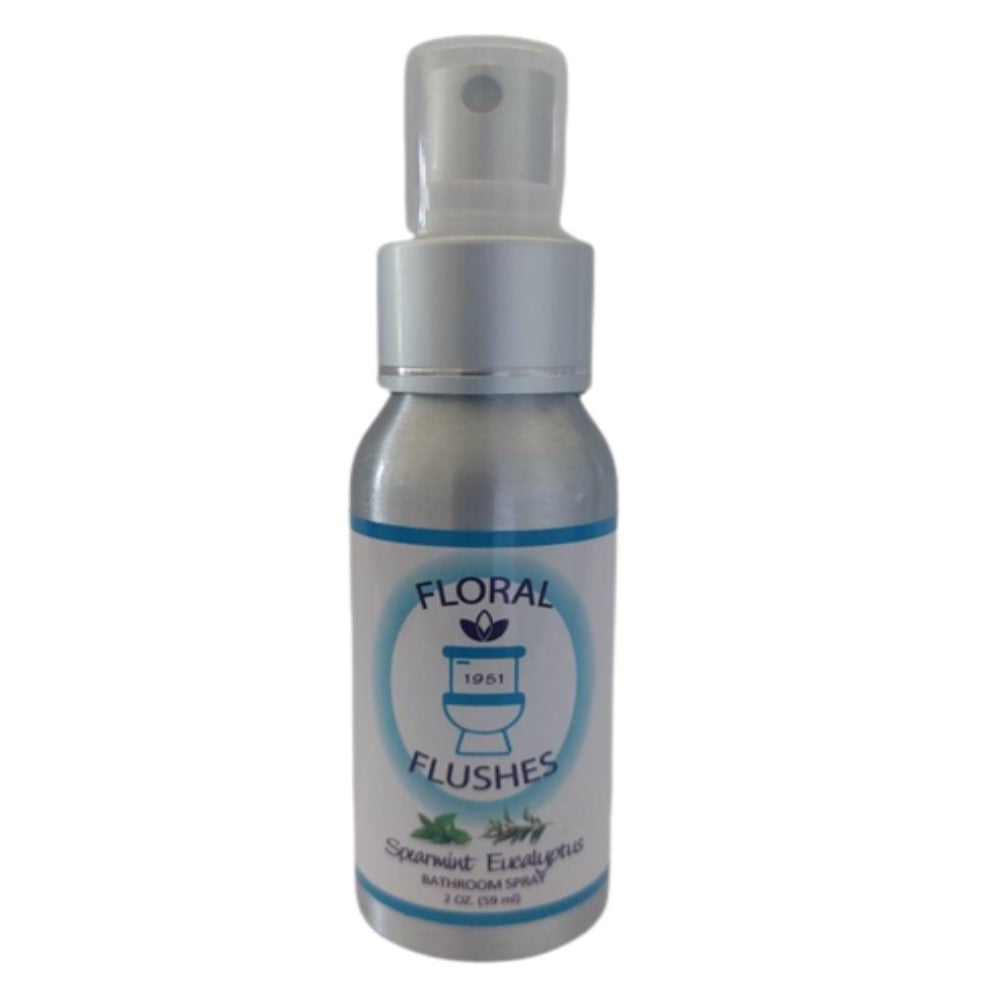 Floral Flushes Spearmint Eucalyptus Bathroom Spray (2oz)