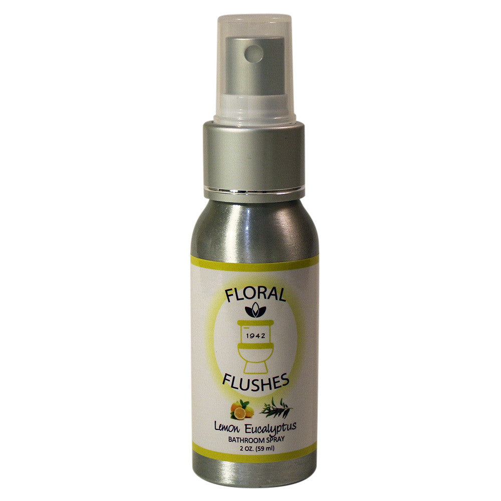 Floral Flushes Lemon Eucalyptus Bathroom Spray (2oz)