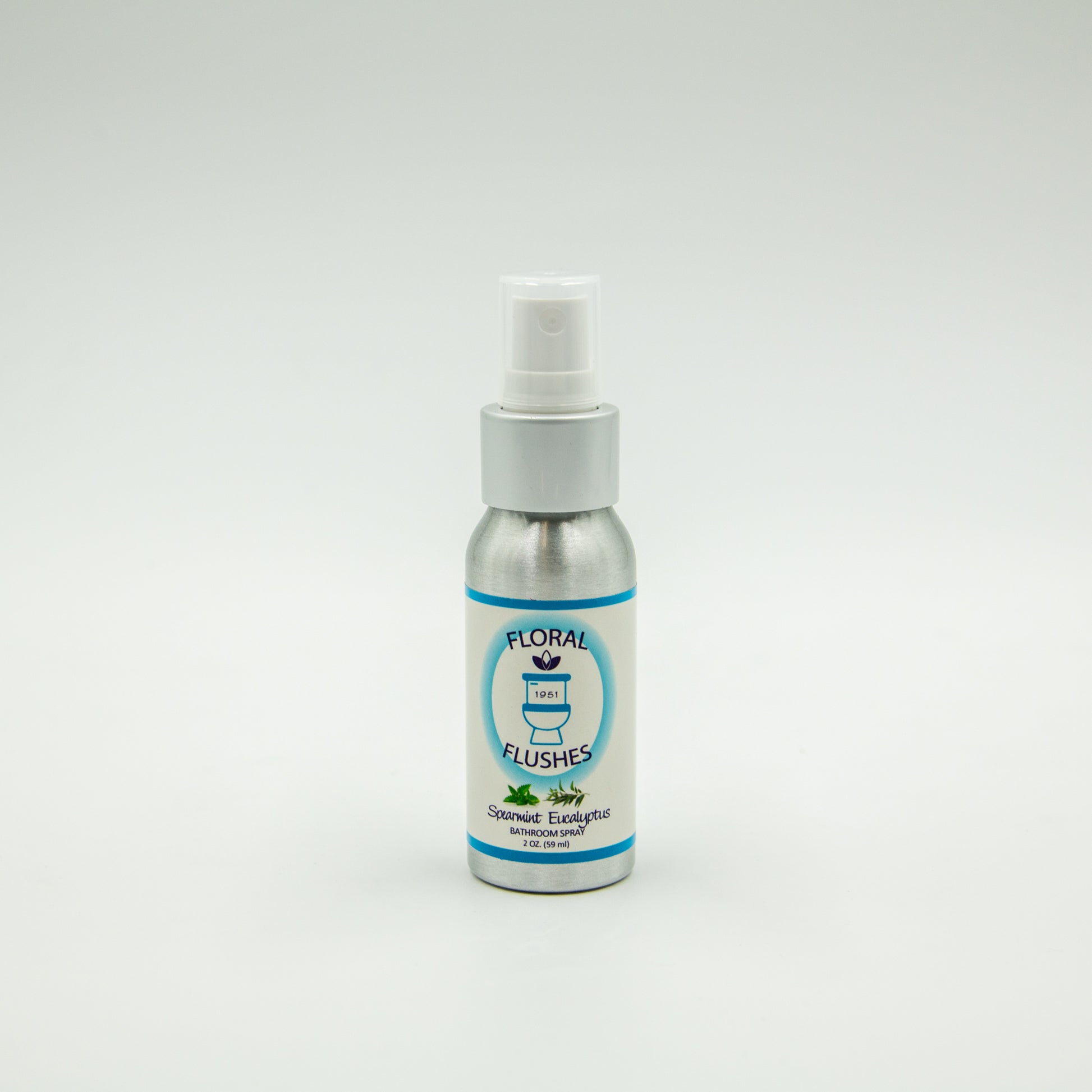 Floral Flushes Spearmint Eucalyptus Bathroom Spray (2oz)