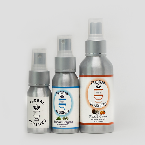 Floral Flushes Bathroom Spray - Family Pack
